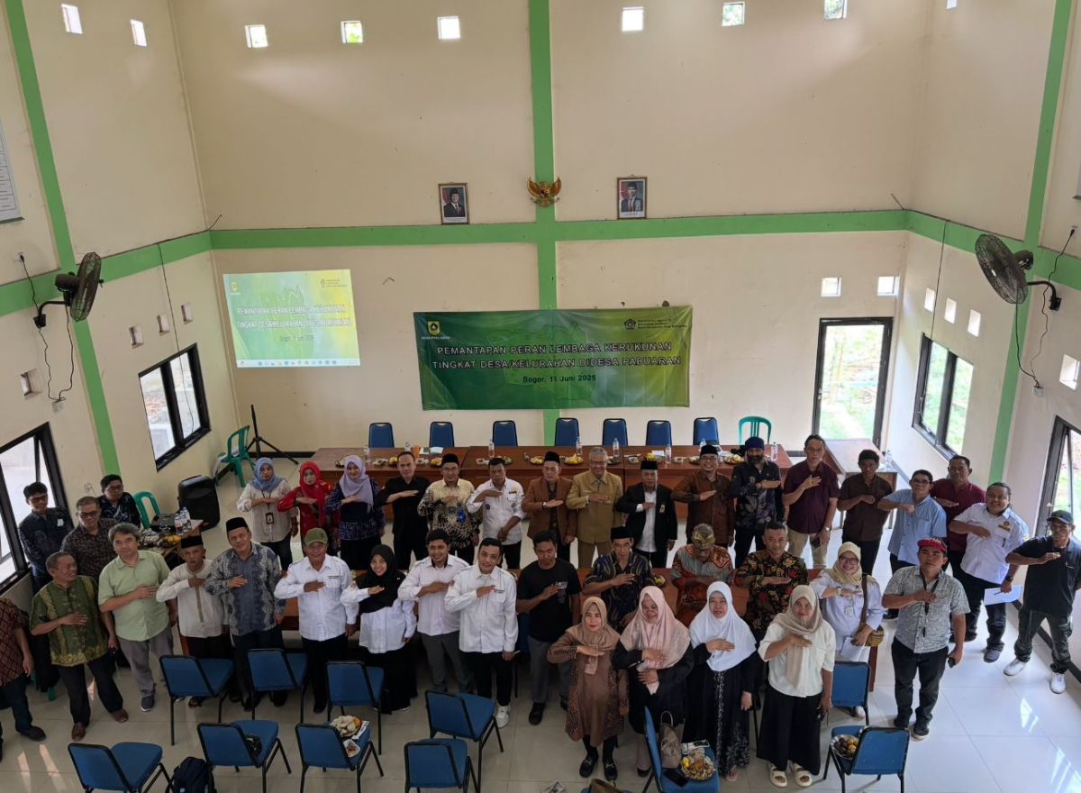 Desa Pabuaran Diproyeksikan Jadi Model Nasional Desa Kerukunan Aktif