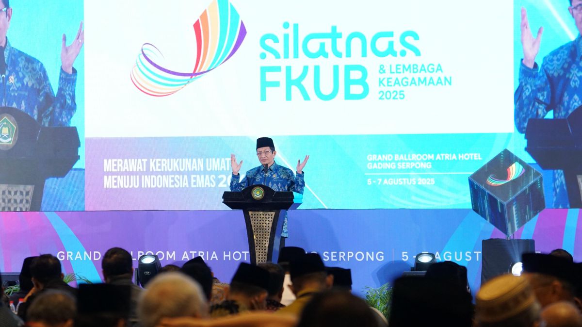 Menteri Agama Buka Silaturahmi Nasional FKUB 2025