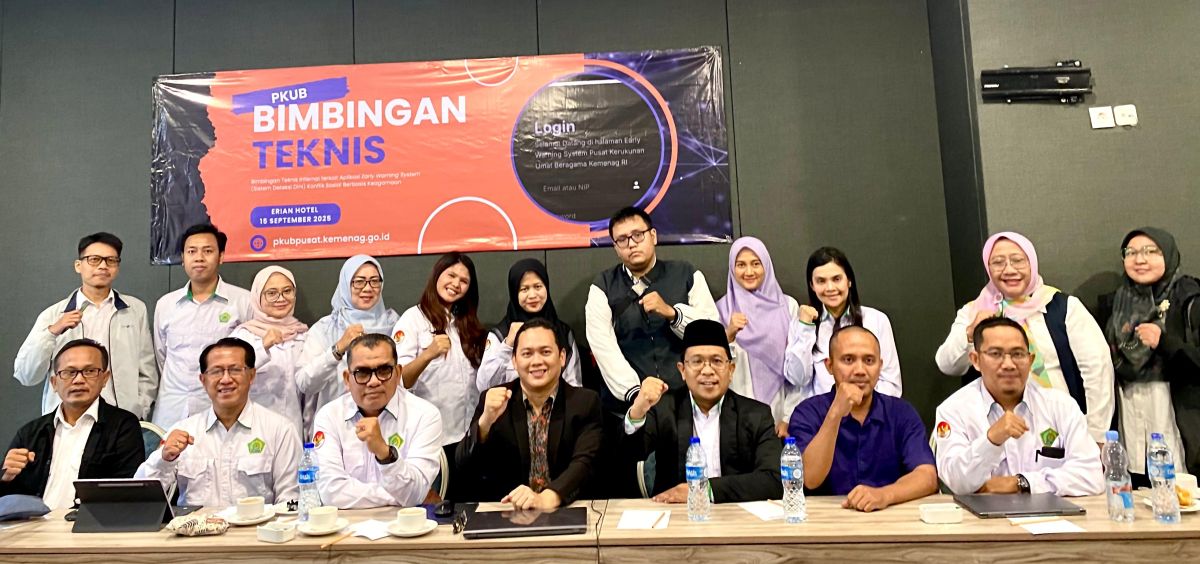 PKUB Kemenag Gelar Bimtek Internal Aplikasi Early Warning System untuk Cegah Konflik Keagamaan