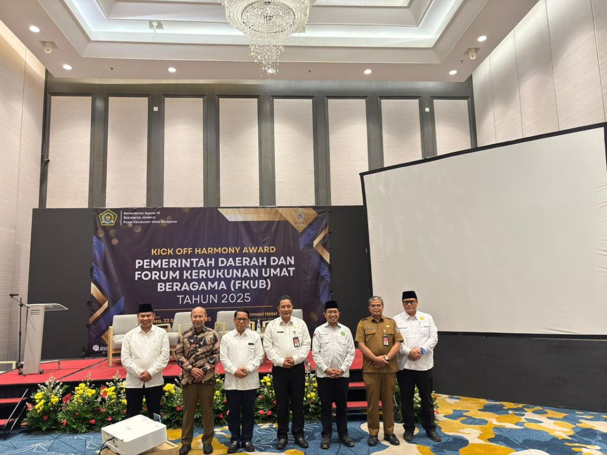 Sekretariat Jenderal Kementerian Agama Ingatkan Tahapan Pengisian Instrumen Harmony Award 2025