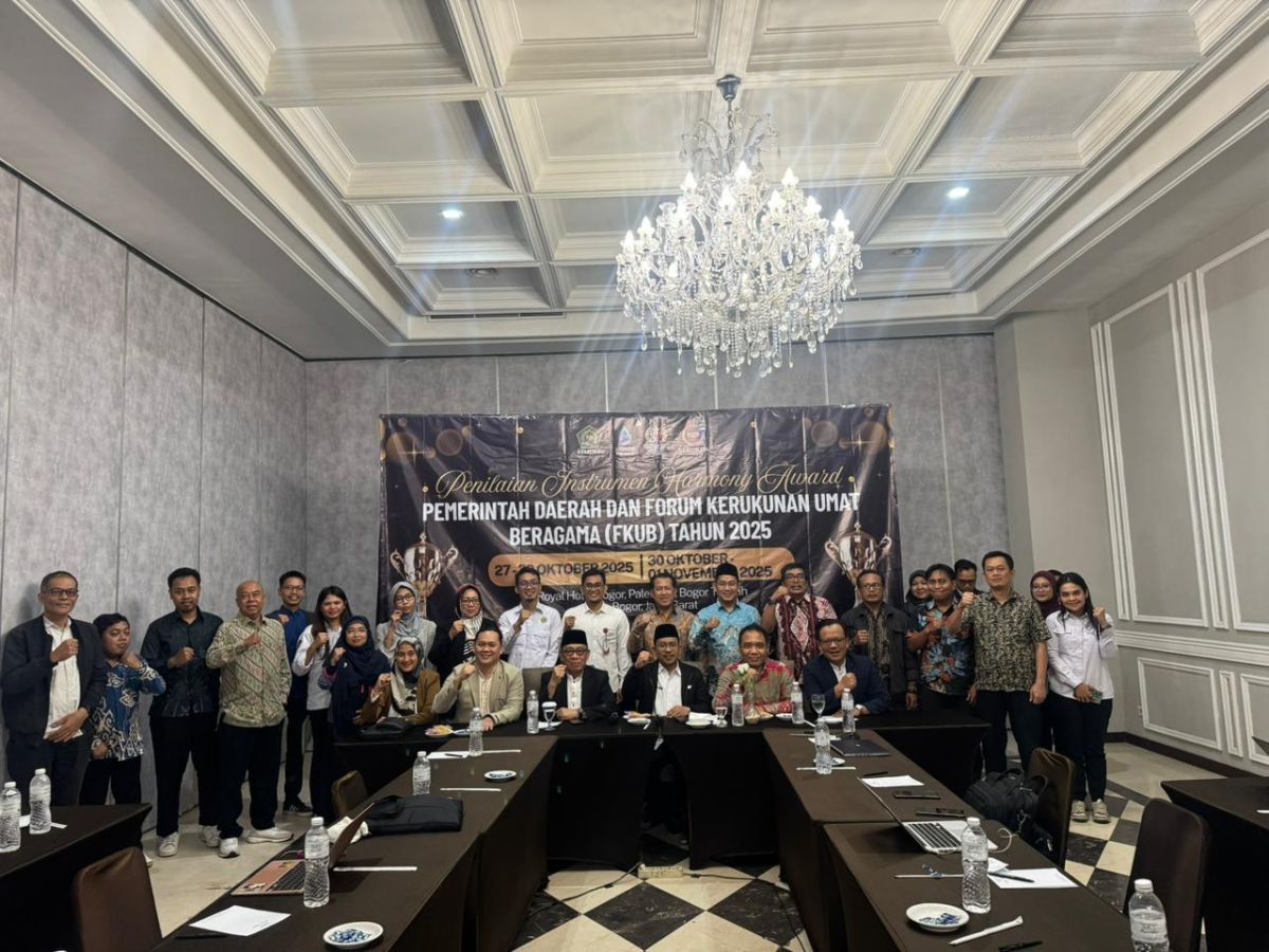 Kemenag Gelar Penilaian Instrumen Harmony Award 2025, Tekankan Transparansi dan Substansi