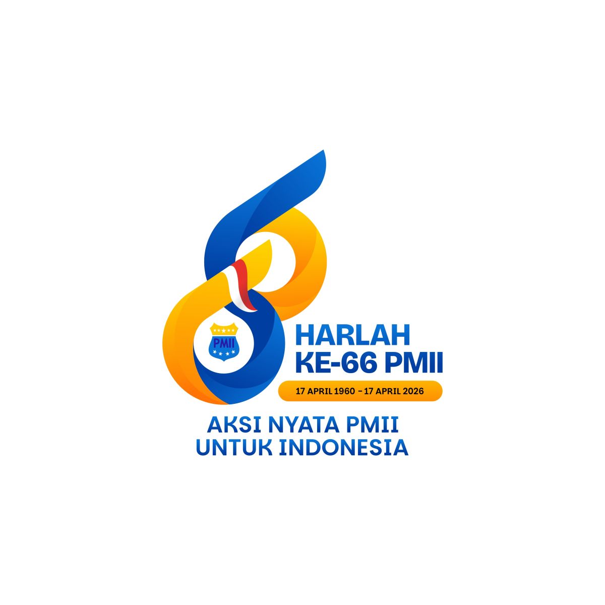 PMII Luncurkan Logo Harlah Ke-66, Ini Tema, Filosofi Logo, dan Maknanya